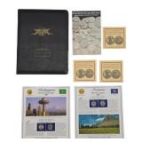 Statehood Quarters Album w/ Coins