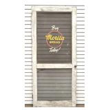 Original Merita Bread Screen Door