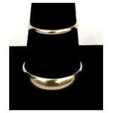 Two 14k Gold Bands