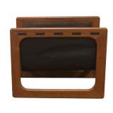 Teak Newspaper Stand by Aksel