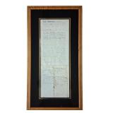1813 Land Indenture-Ichabod Compton and John Hill