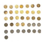 2000 Sacagawea and 1979 Anthony Dollars