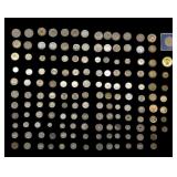 World Coins Assortment, Various Dates