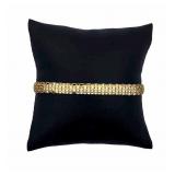 14K Gold Bracelet w/ Woven Link Design