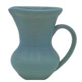 Van Briggle Pottery Turquoise Vase & Pitcher