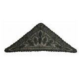 Civil War Era Lace Mourning Shawl