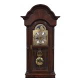 Mahogany Sligh Wall Clock w/ Moon Dial