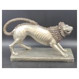 Etruscan Style Cast Lion Sculpture by Austin