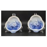 2 Bing & Grondahl 'Christmas Rose' Serving Dishes