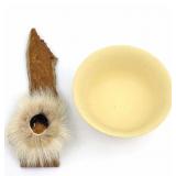 Alaskan Native Wall Plaque & Wedgwood Bowl