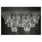 10 Cut Glass Tumblers