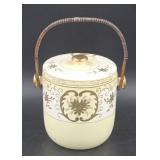 Japanese Gilt & Applied Biscuit Jar