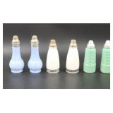 Vintage Salt & Pepper Shakers, 6 Pieces