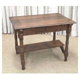 East Lake Side/Library Table w/ Drawer