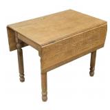 Victorian Chestnut Drop Leaf Dining Table