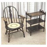Windsor Chair w/ Side Table