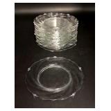 14 Tiffin-Franciscan Lariat  Elegant Glass Plates