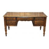 Mahogany Inlaid Desk/Work Table