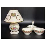 Lenox Holiday Tartan Candle Lamp, Condiment Server