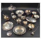 Silverplate Tableware Lot