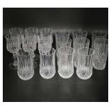 Collection of Lead Crystal Stemware and Glasses