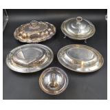Silverplate Serving Dishes
