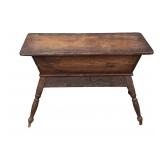 19th Century Dough Box on Stand