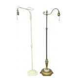 Antique Brass or Iron Floor Lamps