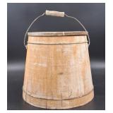 Firkin Bucket in Original Finish