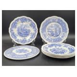 Spode Blue Room Collection Regency Series Plates