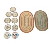 Braided Rugs & Hooked Chair Seats