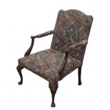 George II Style Carved Armchair