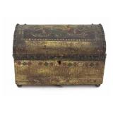 Leather Covered Wooden Coffret