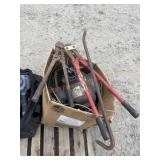 1HP Rockwell Motor & Cable, Boltcutters