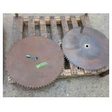 2- Large Saw Blades