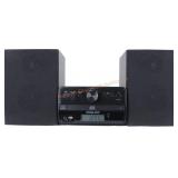 Philco Stereo Shelf System Tray Loading CD Player