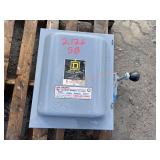 Square D 100 Amp 240v Safety Switch