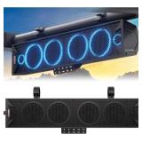 25 Inch UTV Sound Bar, 6-Speaker Bluetooth ATV