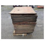 Stack of Plywood & OSB Boards