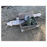 2- Patio Umbrellas w/ Stands