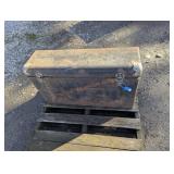Antique Vehicle Steel Trunk