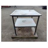 Shop Table, Approx. 39' x 39'