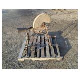 Vintage Grinding Wheel