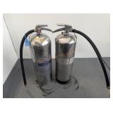 2- Water Extinguishers