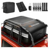 Car Roof Bag 21 Cubic Feet, Waterproof Rooftop