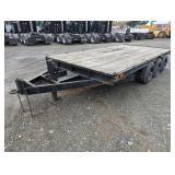 1975 Homemade Utility Flatbed Trailer