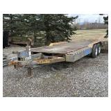 1980 Homemade Flatbed Trailer