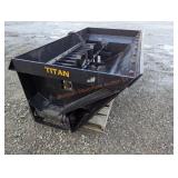 Titan Attachment Skid Steer Side Discharge Bucket