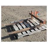 Edwards 3pt 3' Tractor Attachment Forks