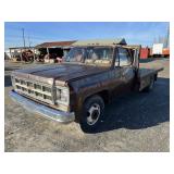 1977 GMC 35 Flatbed Truck- Non Operable